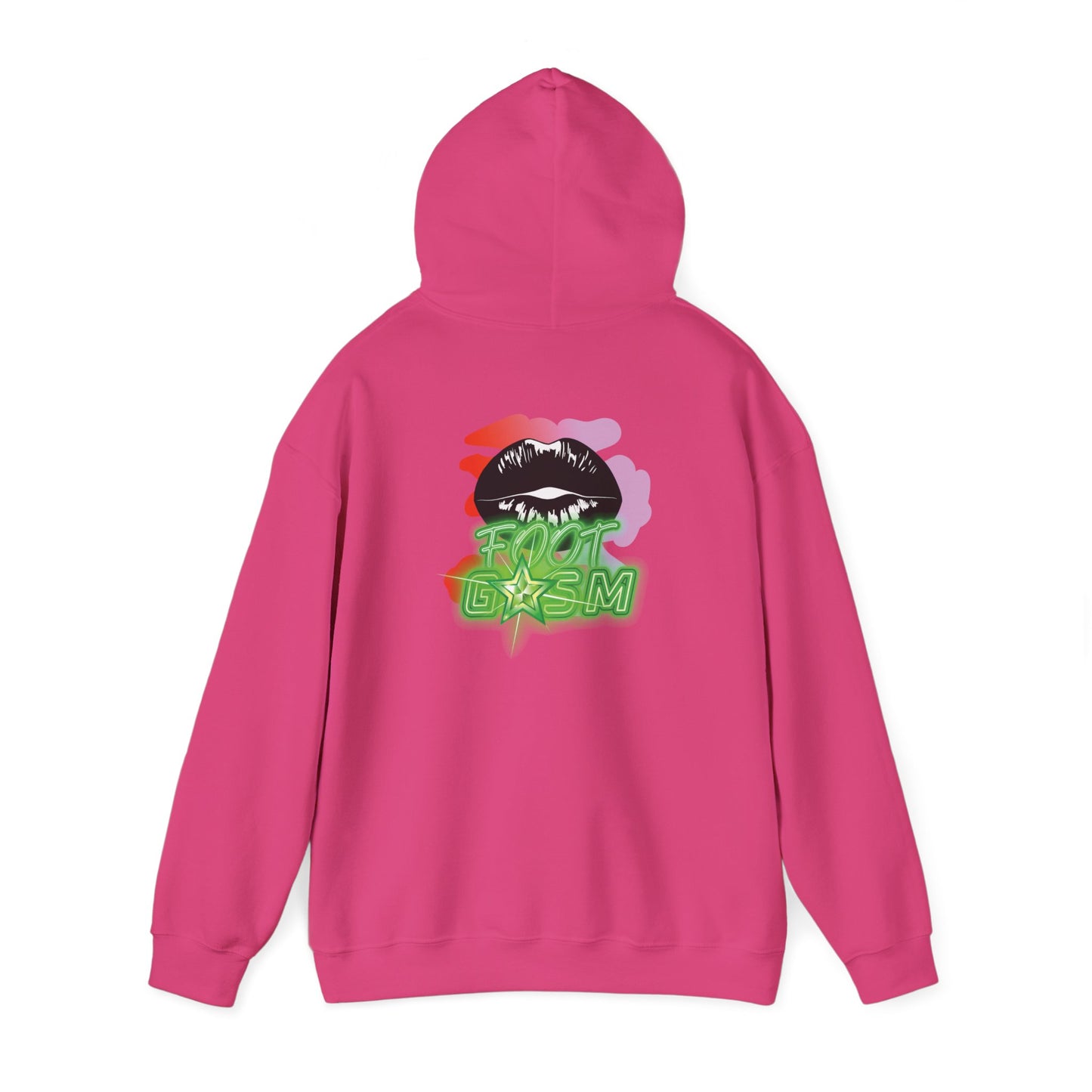 Artistry Comfort: The *FOOT GSM GREEN* Hoodie