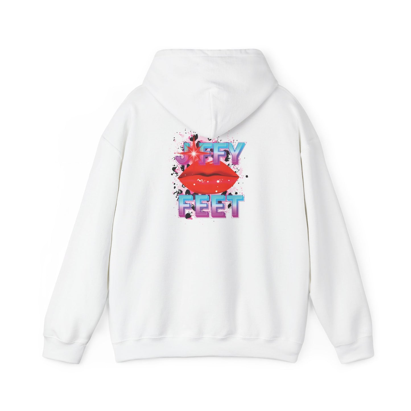 Artistry Comfort: The *JFFY FEET* Hoodie