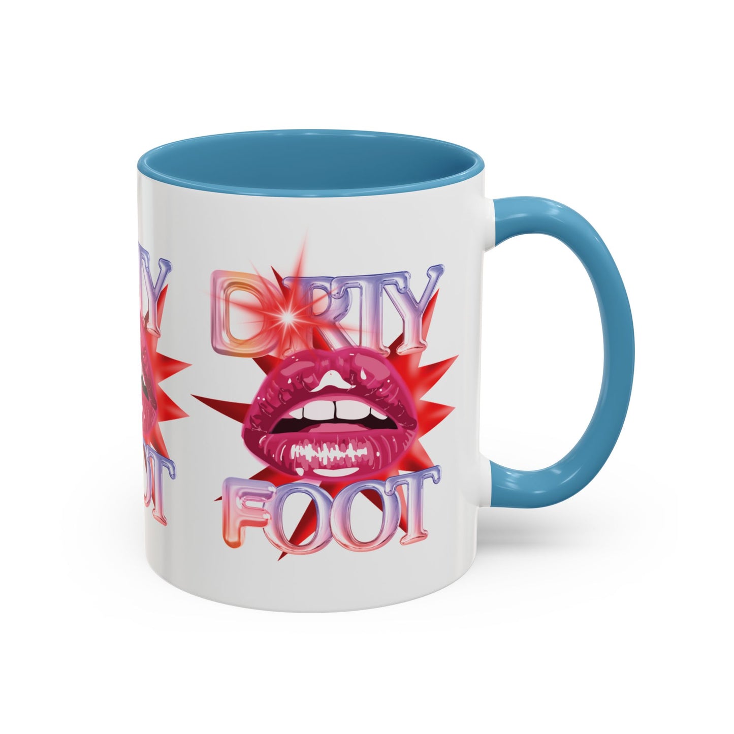 Artistic Design: The *DRTY FOOT* Coffee Mug (11, 15oz)