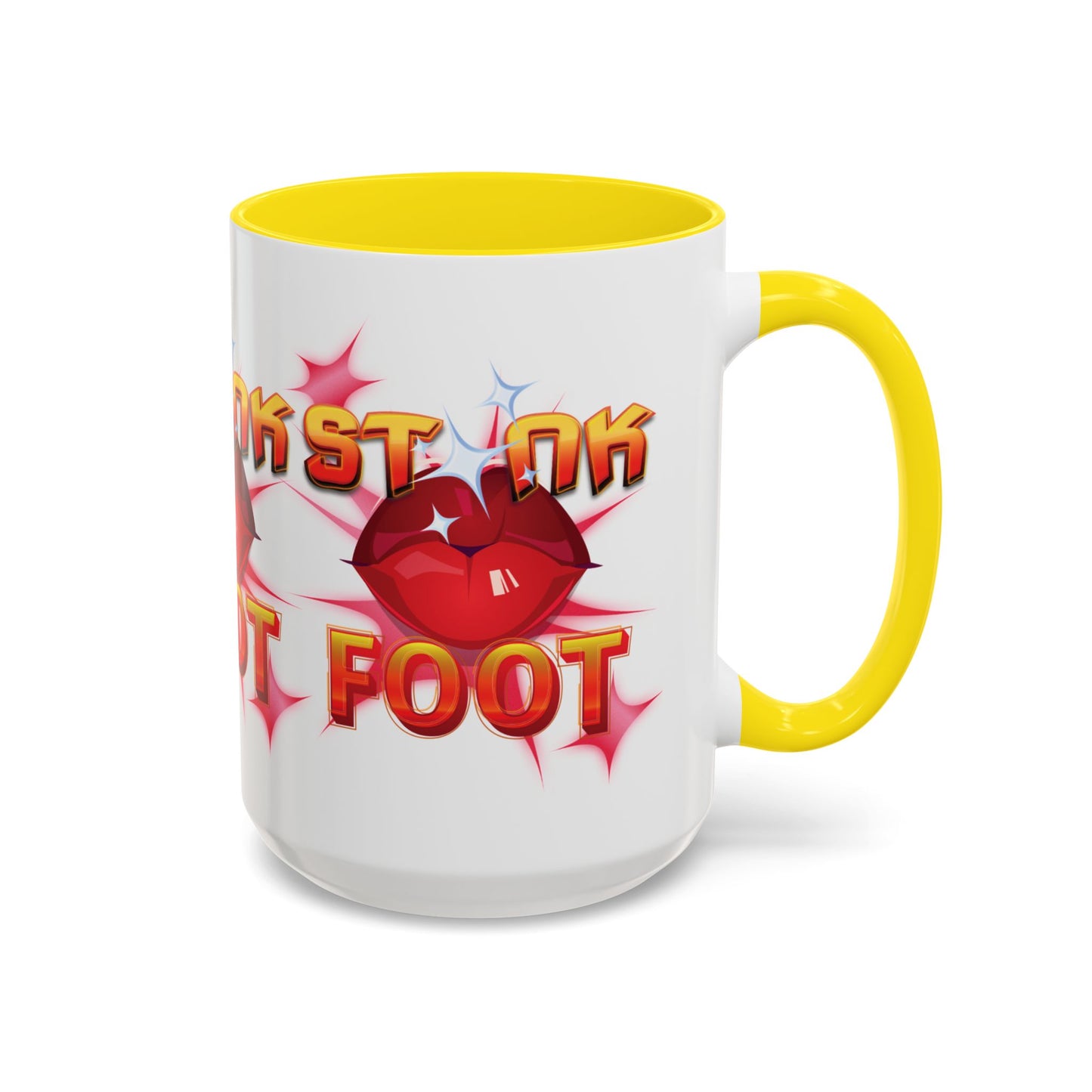 Artistic Design: The *STNK FOOT* Coffee Mug (11, 15oz)