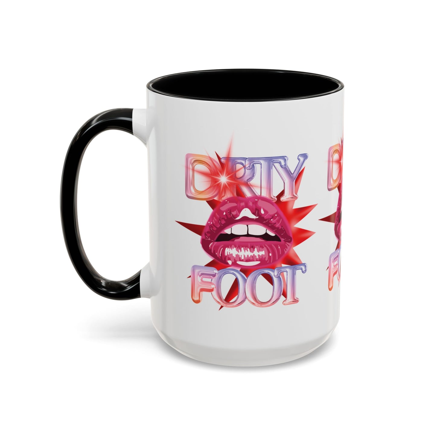 Artistic Design: The *DRTY FOOT* Coffee Mug (11, 15oz)