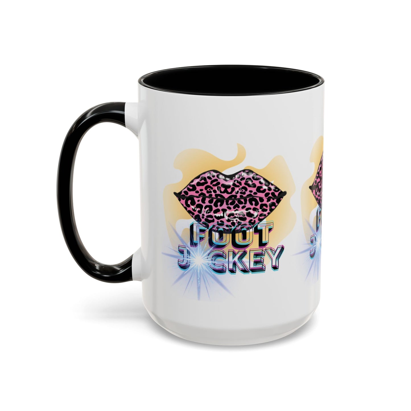 Artistic Design: The *FOOT JCKEY* Coffee Mug (11, 15oz)