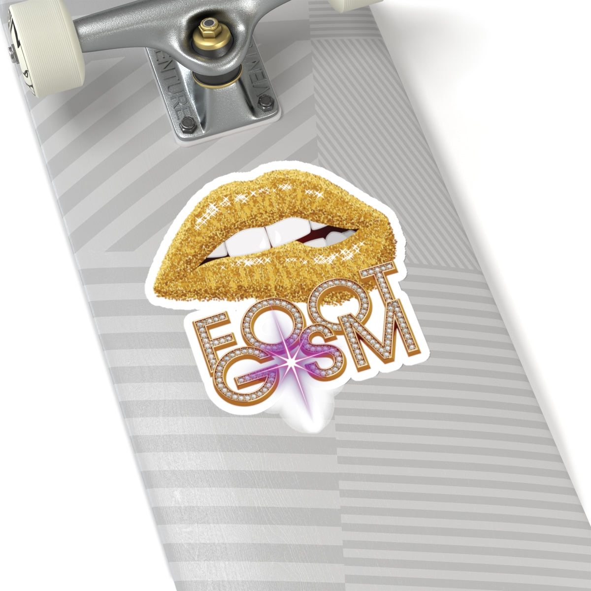 Artistic Design: The *FOOT GSM* Kiss-Cut Stickers