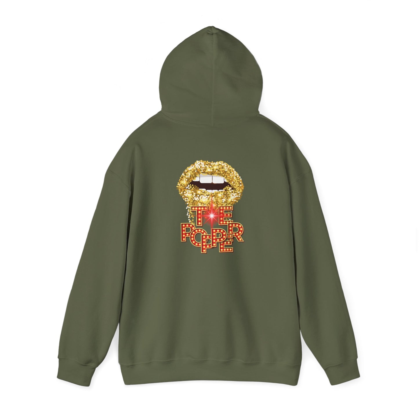 Artistry Comfort: The *TE POPPER* Hoodie