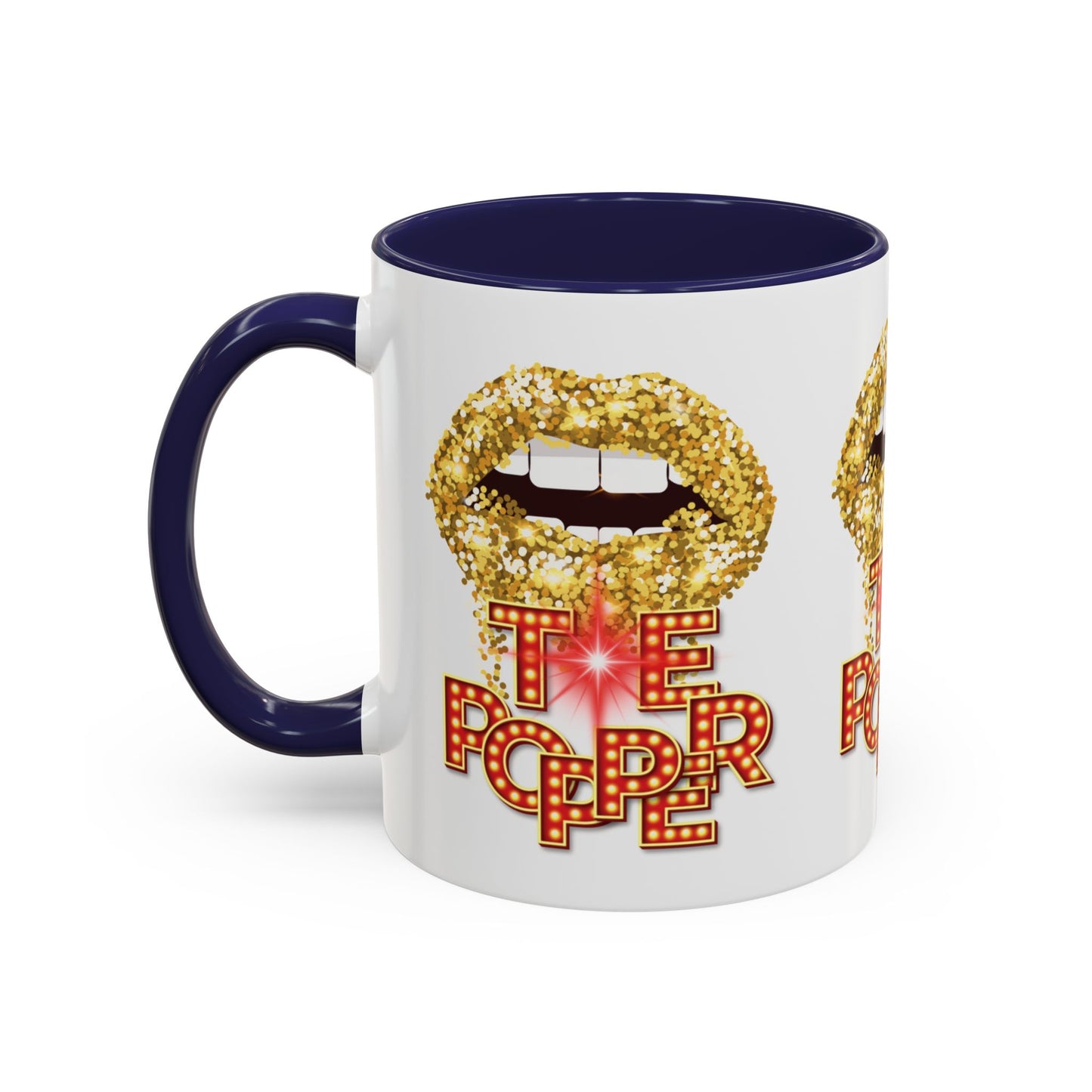 Artistic Design: The *TE POPPER* Coffee Mug (11, 15oz)