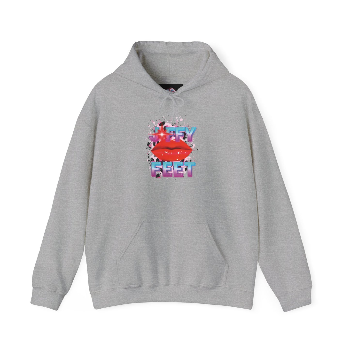 Artistry Comfort: The *JFFY FEET* Hoodie