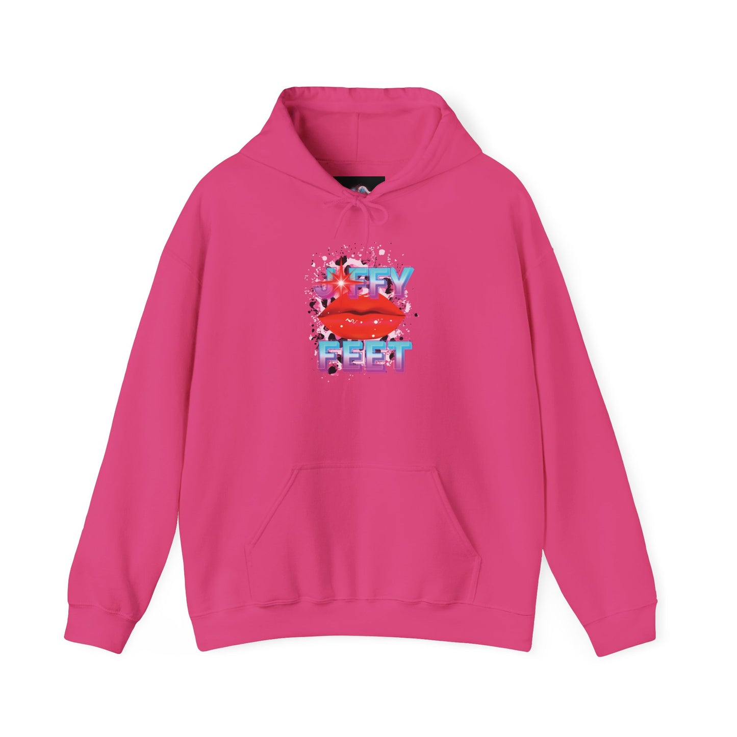 Artistry Comfort: The *JFFY FEET* Hoodie