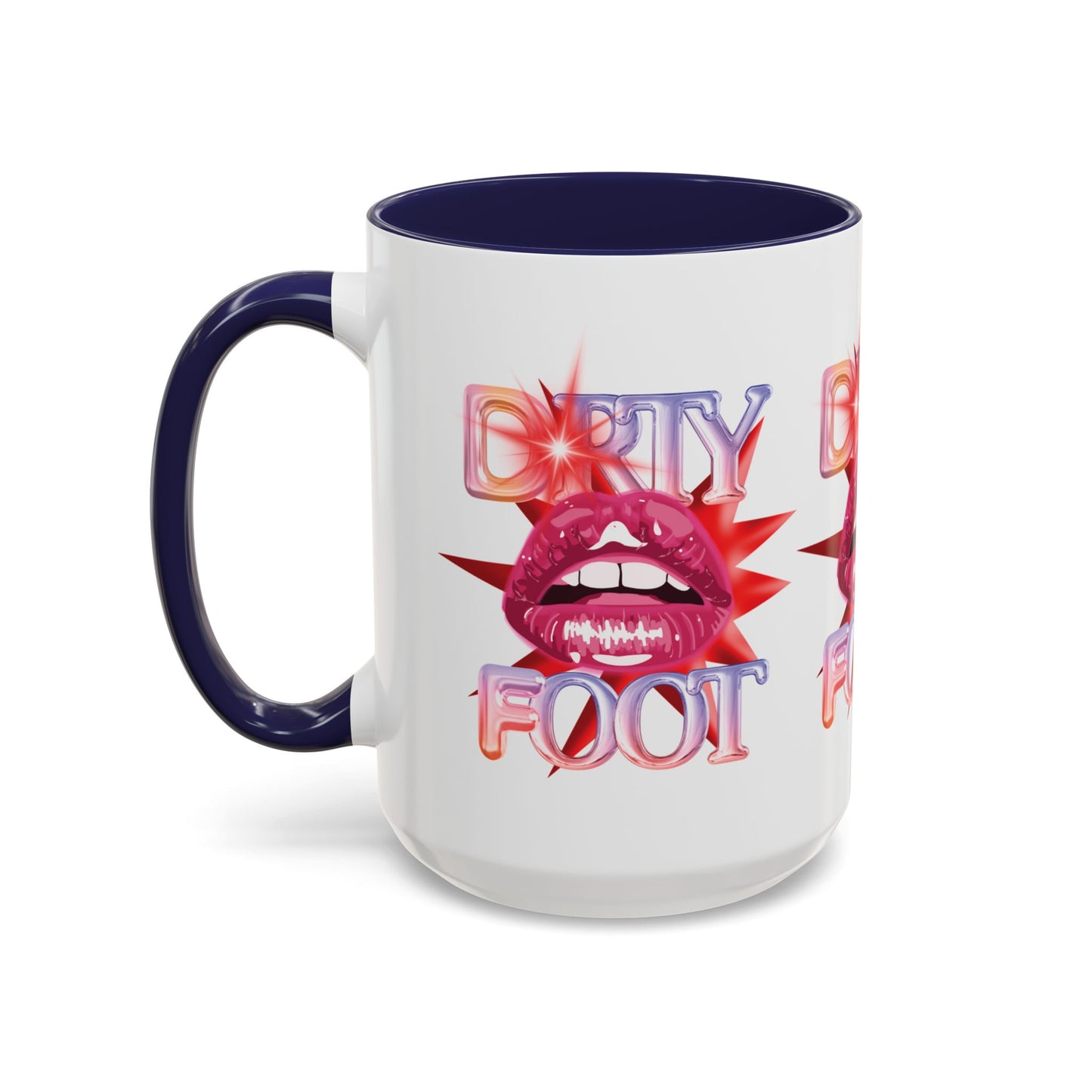 Artistic Design: The *DRTY FOOT* Coffee Mug (11, 15oz)