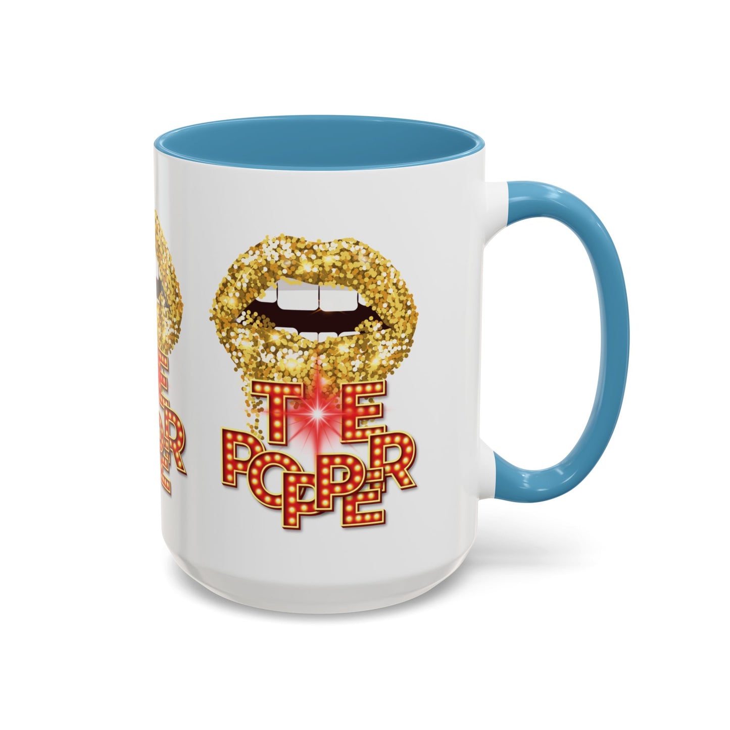 Artistic Design: The *TE POPPER* Coffee Mug (11, 15oz)