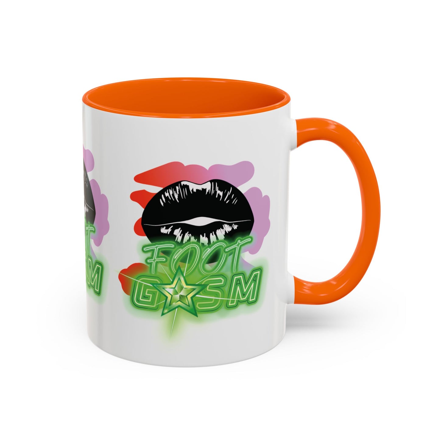 Artistic Design: The *FOOT GSM GREEN* Coffee Mug (11, 15oz)