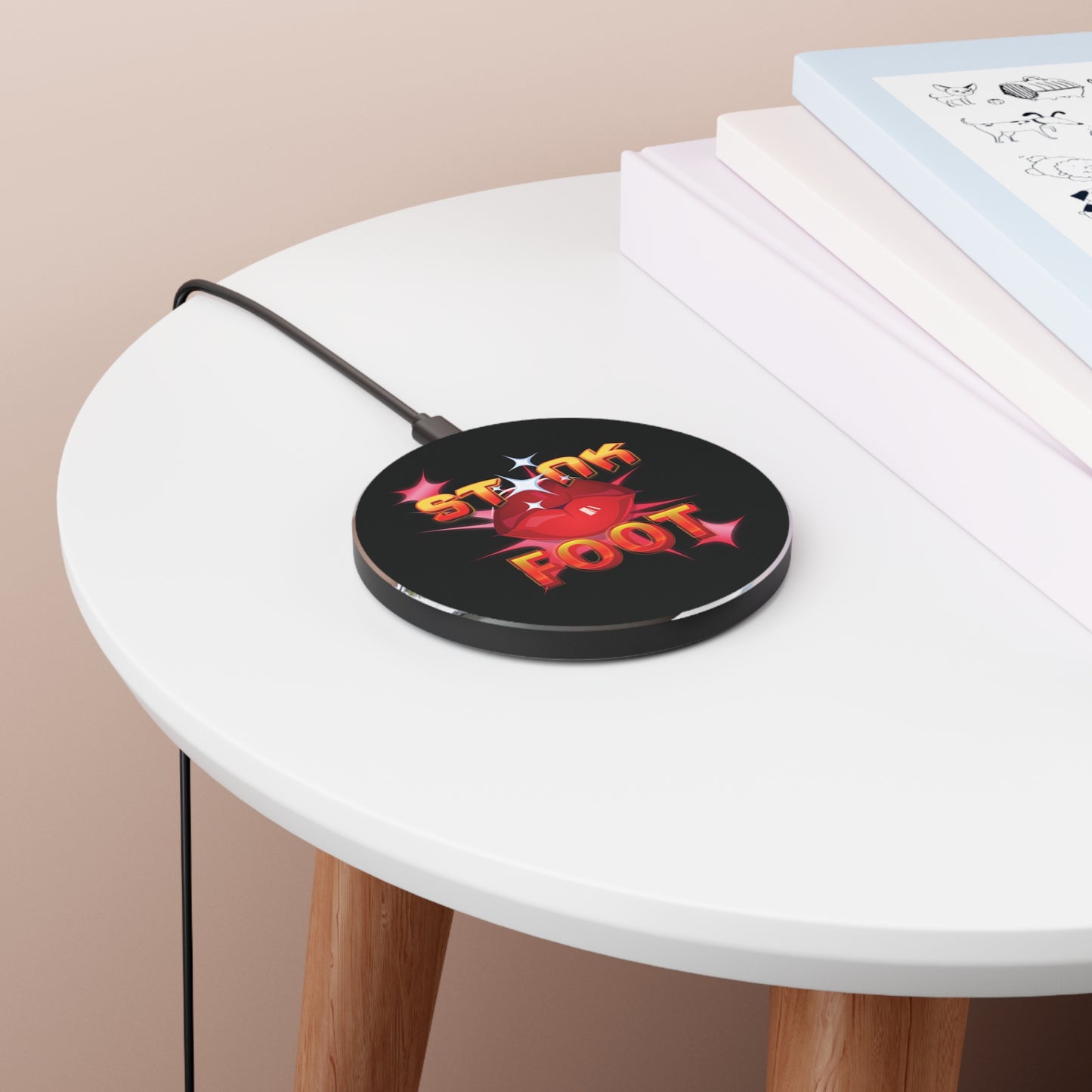 Aristic Design: The *STNK FOOT* Sassy Charge Pad