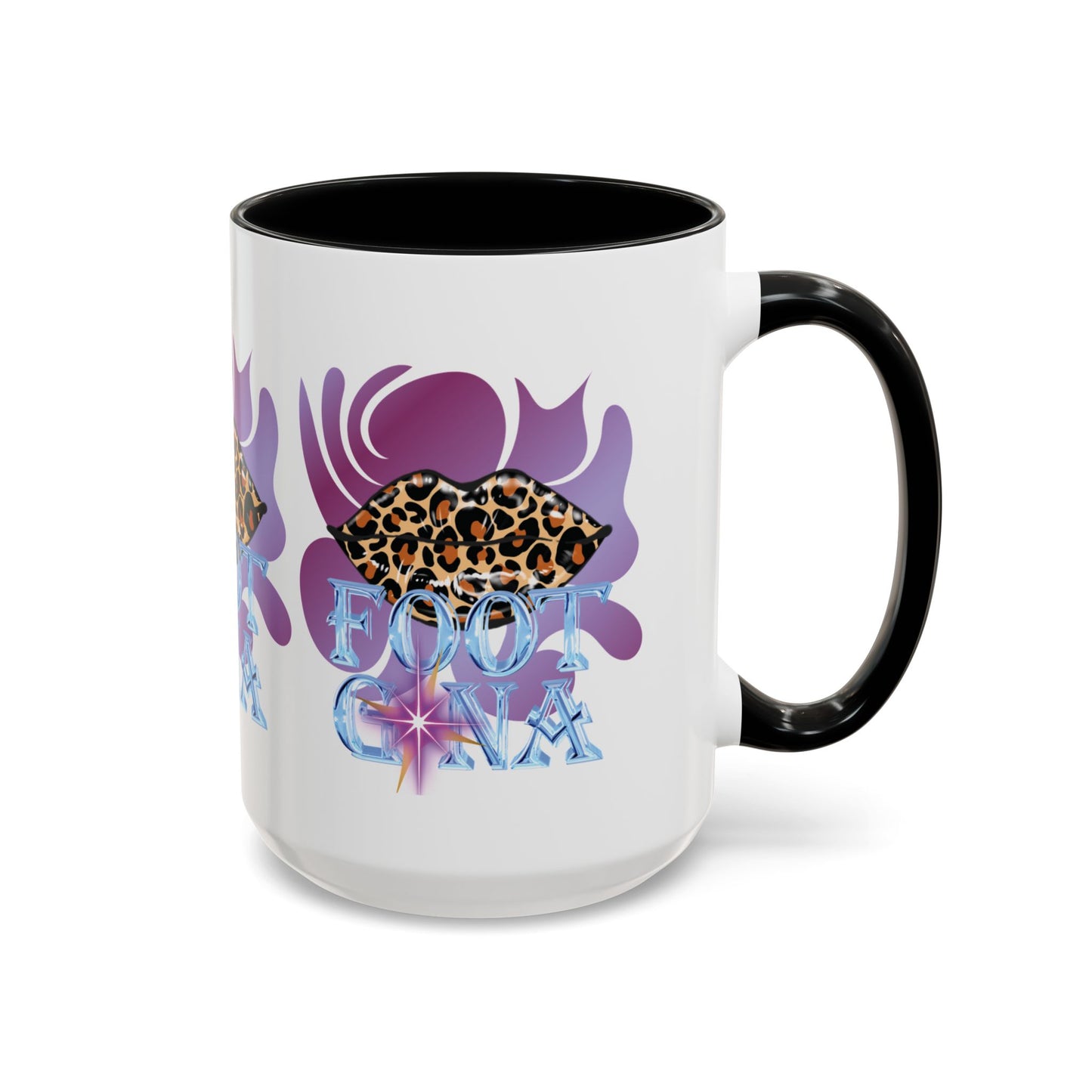 Artistic Design: The *FOOT GNA* Coffee Mug (11, 15oz)