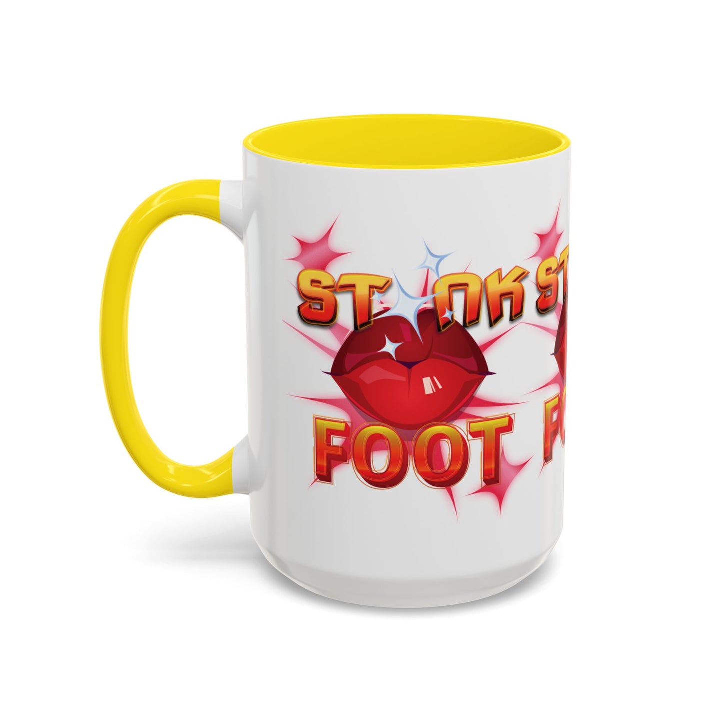 Artistic Design: The *STNK FOOT* Coffee Mug (11, 15oz)