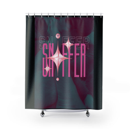 Artistry Design: The *SNIFFER* Shower Curtain