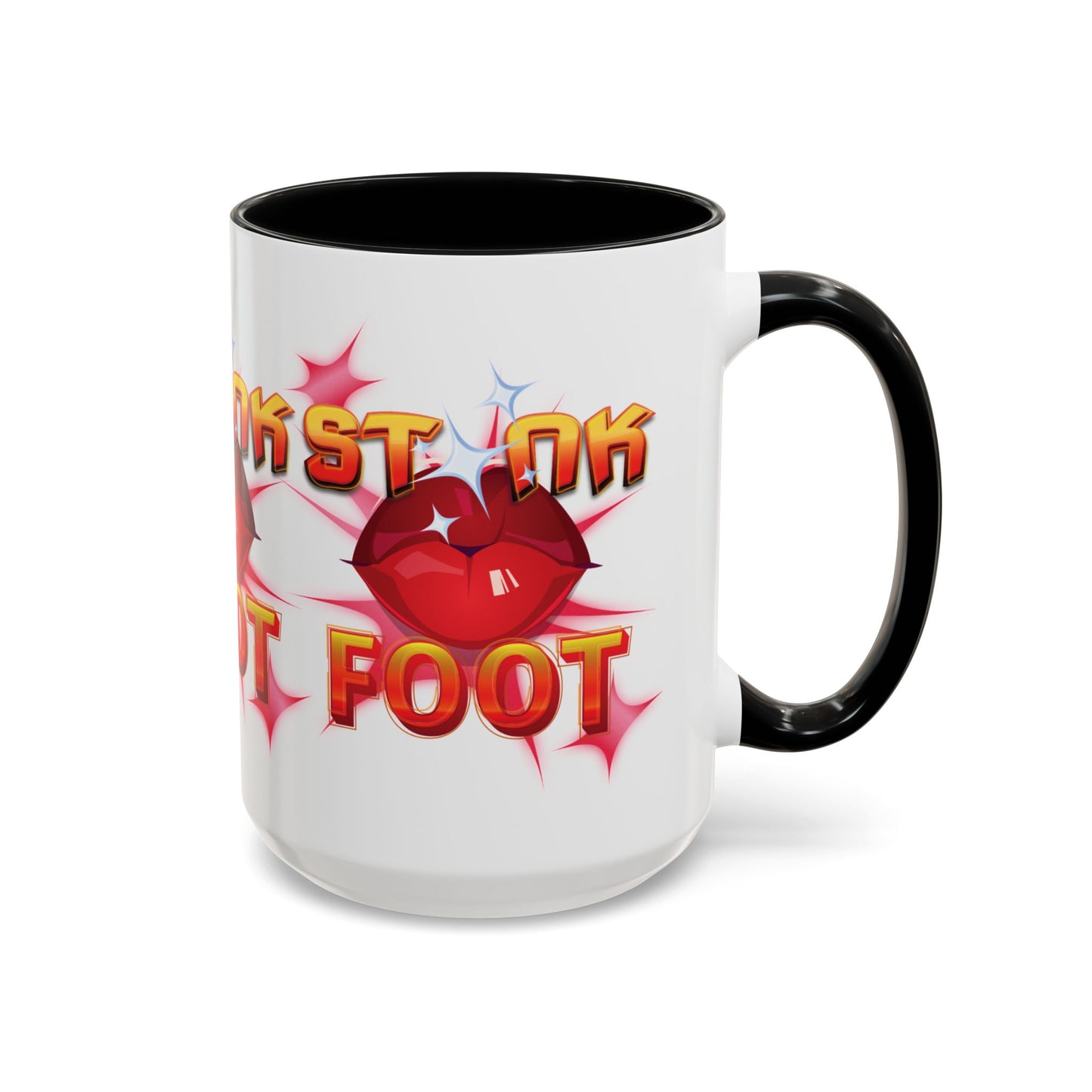 Artistic Design: The *STNK FOOT* Coffee Mug (11, 15oz)