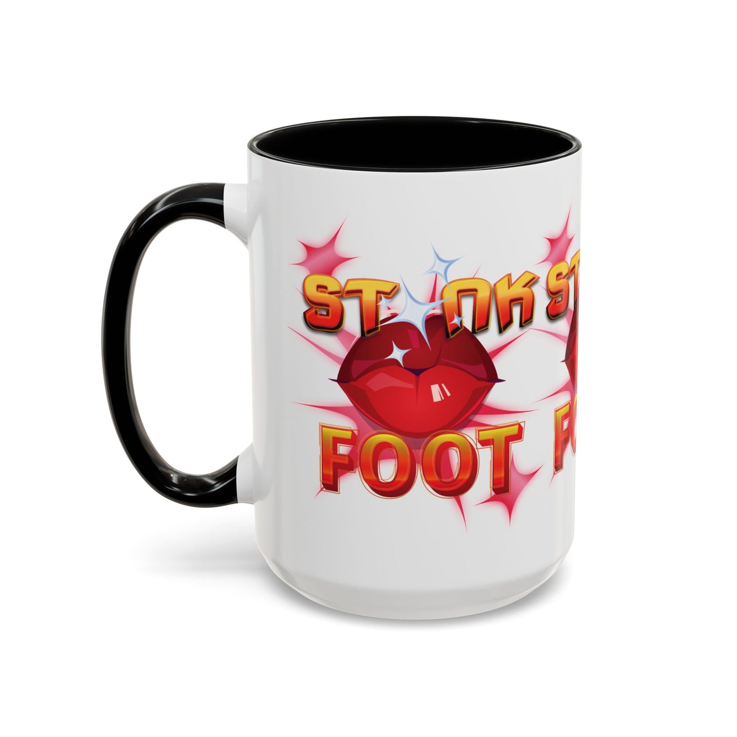 Artistic Design: The *STNK FOOT* Coffee Mug (11, 15oz)