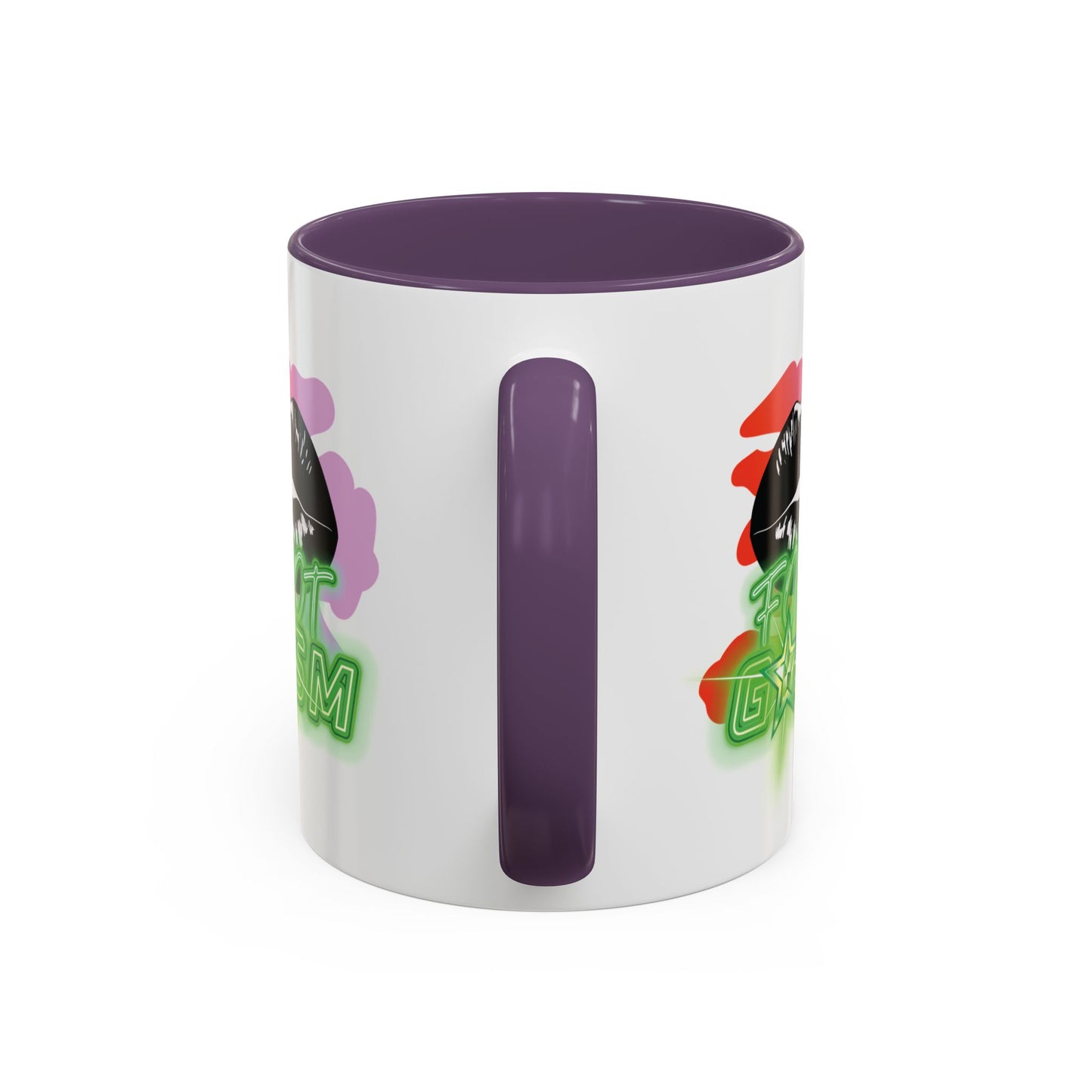 Artistic Design: The *FOOT GSM GREEN* Coffee Mug (11, 15oz)