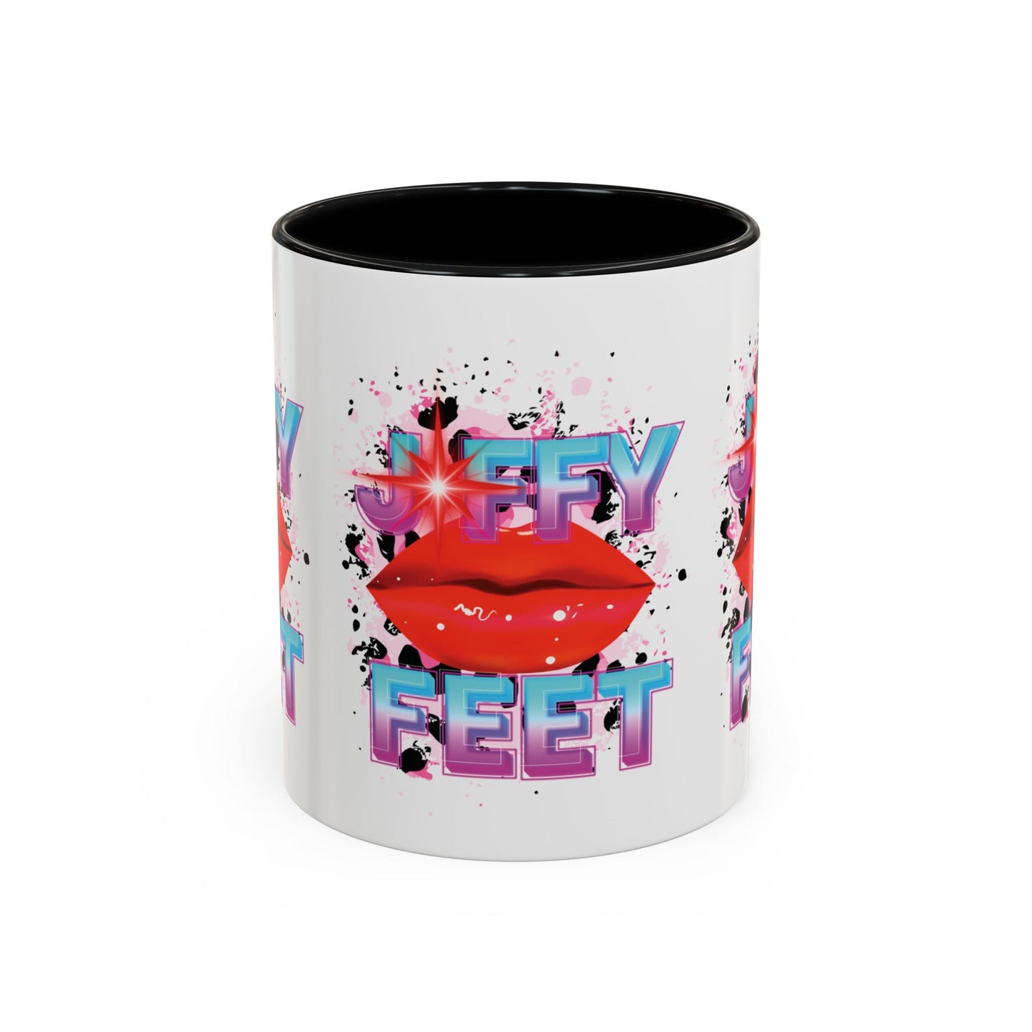 Artistic Design: The *JFFY FEET* Coffee Mug (11, 15oz)