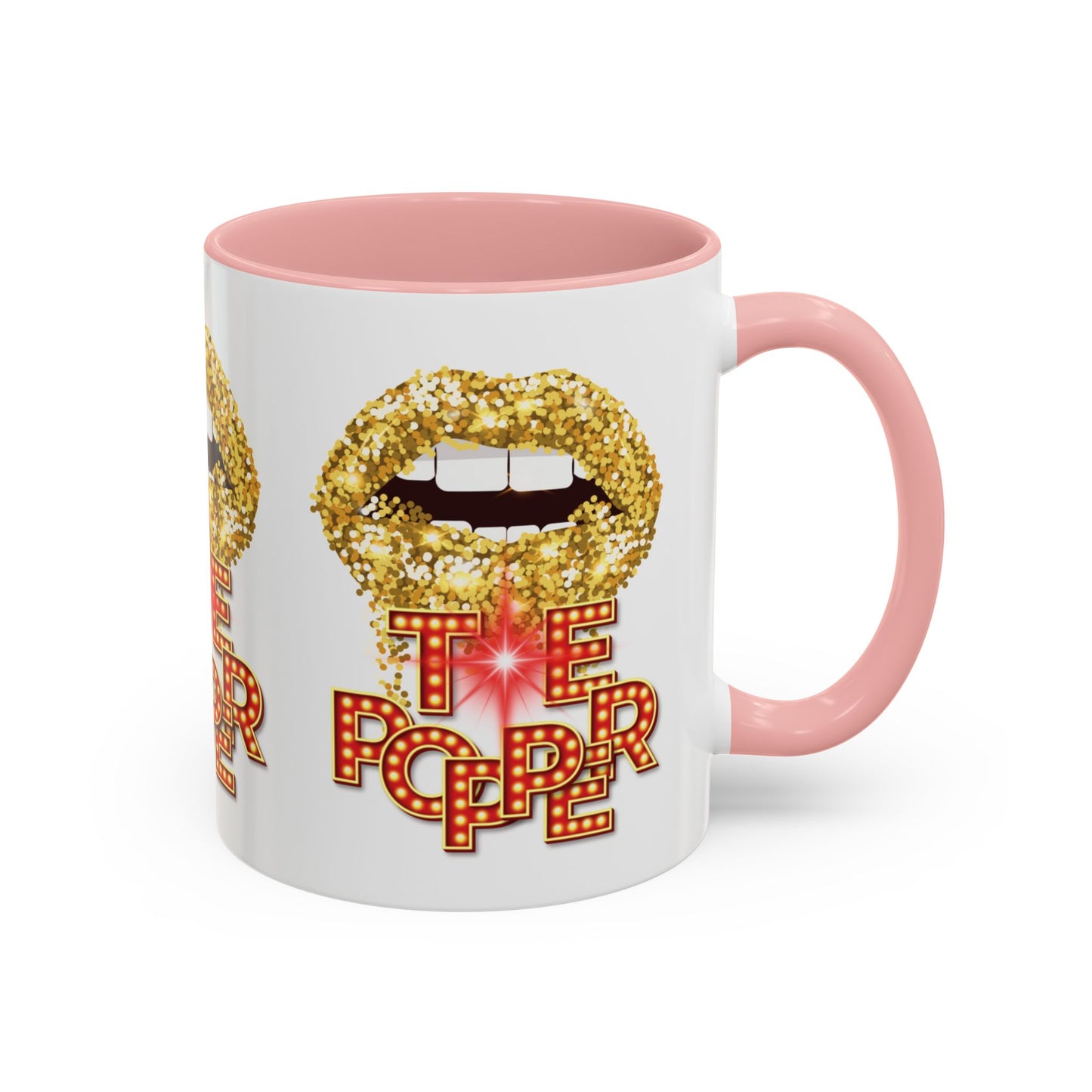 Artistic Design: The *TE POPPER* Coffee Mug (11, 15oz)