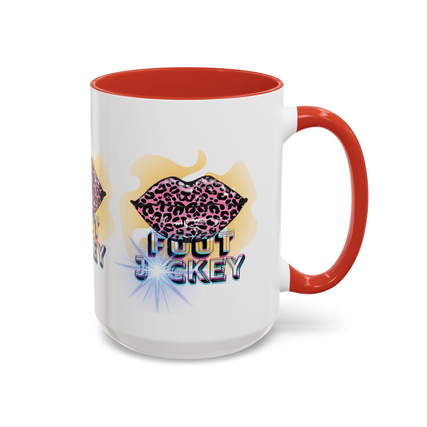 Artistic Design: The *FOOT JCKEY* Coffee Mug (11, 15oz)