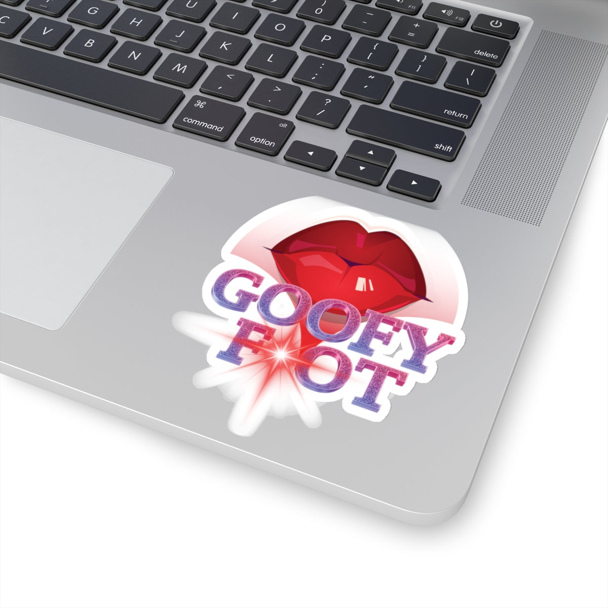 Artistic Design: The *GOOFY FOT* Kiss-Cut Stickers