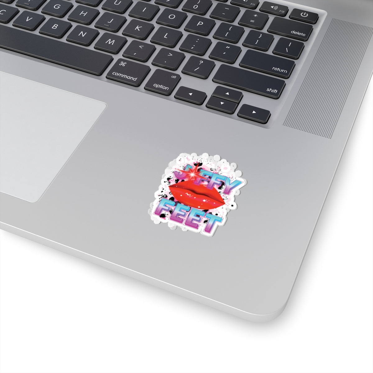 Artistic Design: The *JFFY FEET* Kiss-Cut Stickers