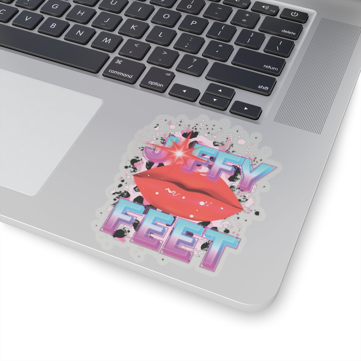 Artistic Design: The *JFFY FEET* Kiss-Cut Stickers