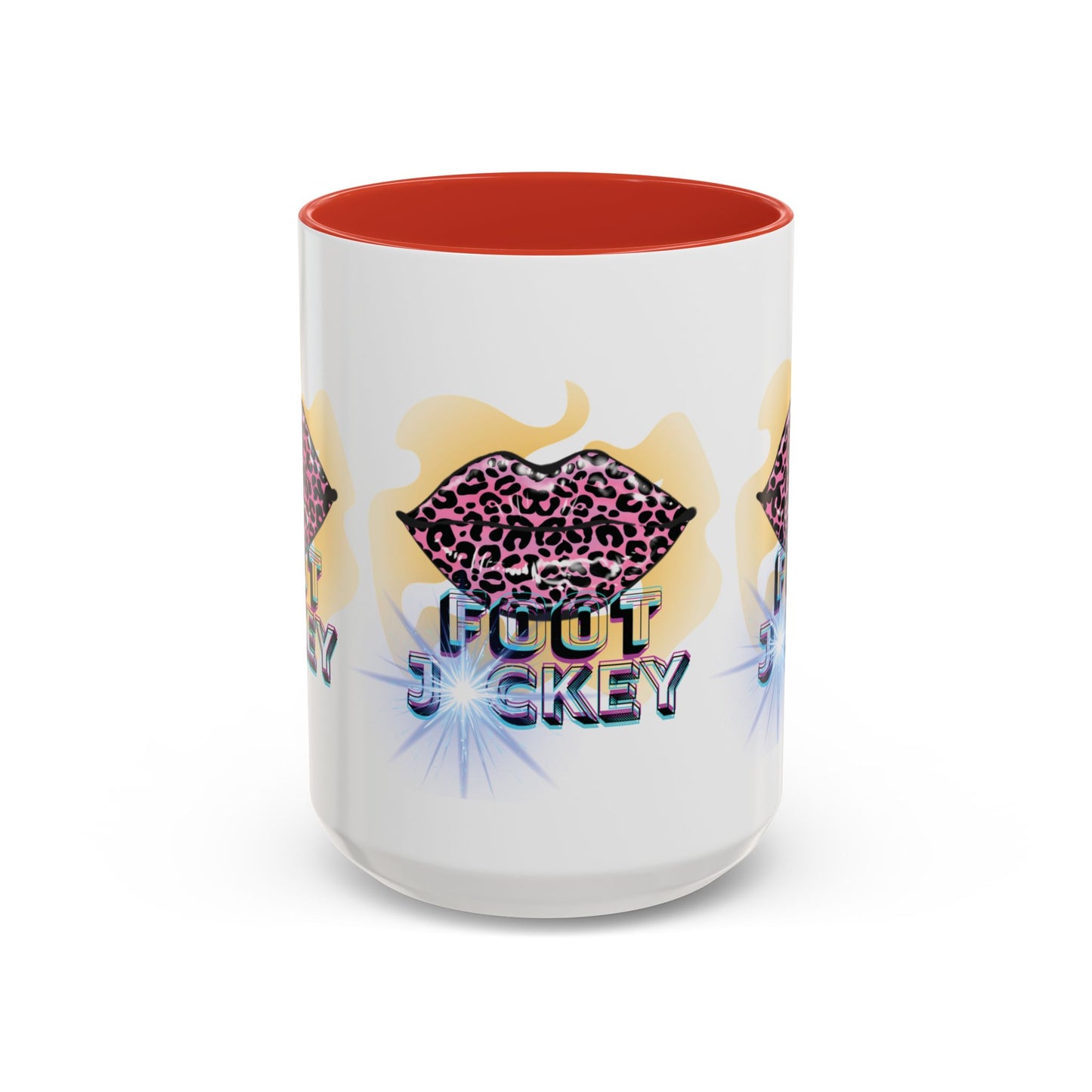 Artistic Design: The *FOOT JCKEY* Coffee Mug (11, 15oz)