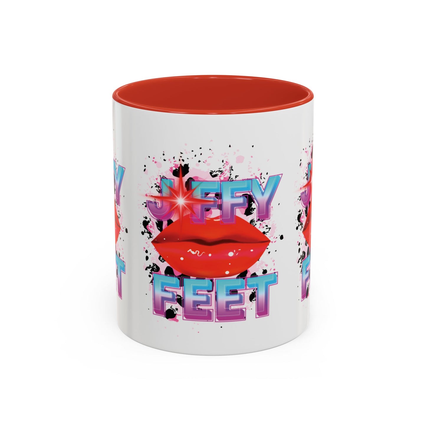 Artistic Design: The *JFFY FEET* Coffee Mug (11, 15oz)