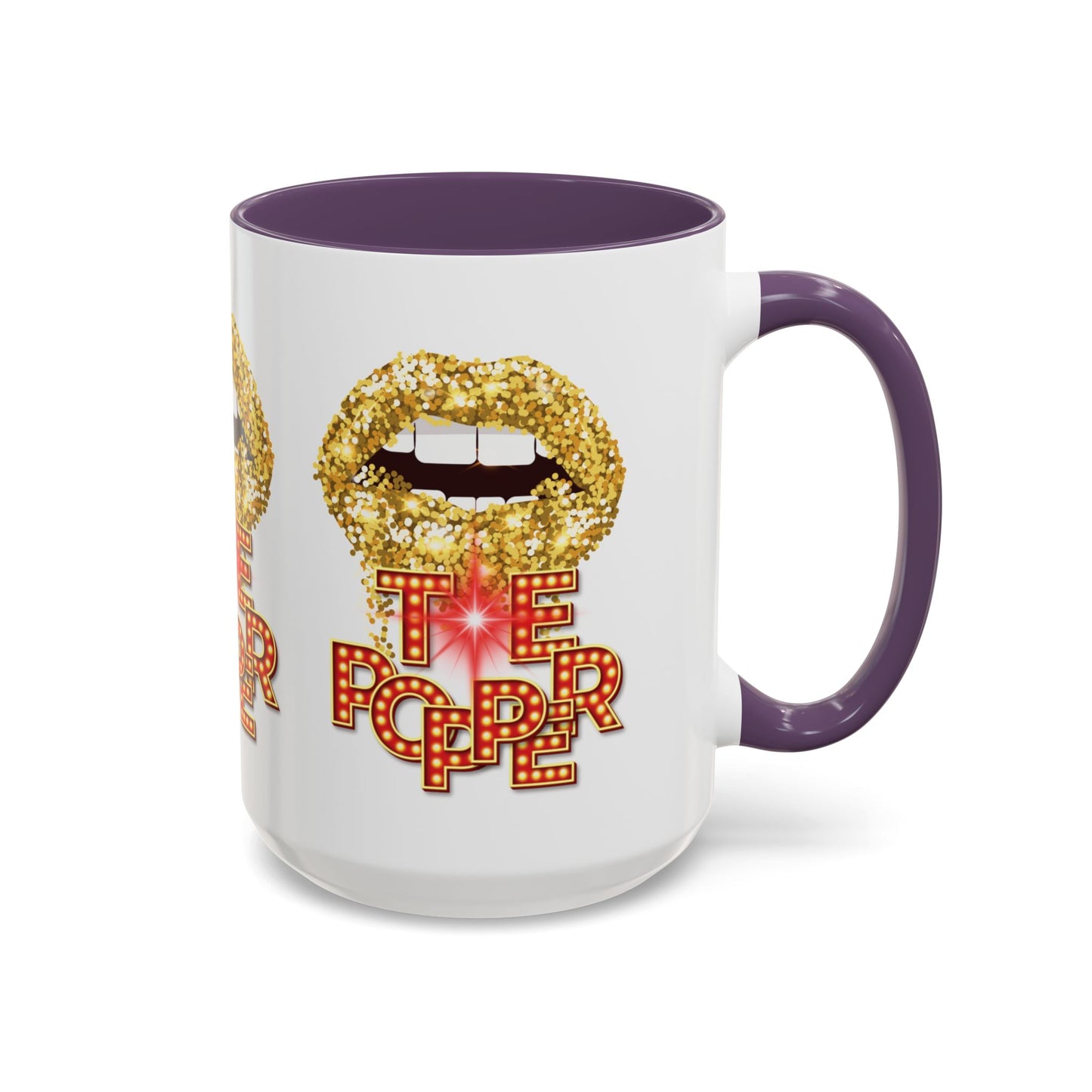 Artistic Design: The *TE POPPER* Coffee Mug (11, 15oz)