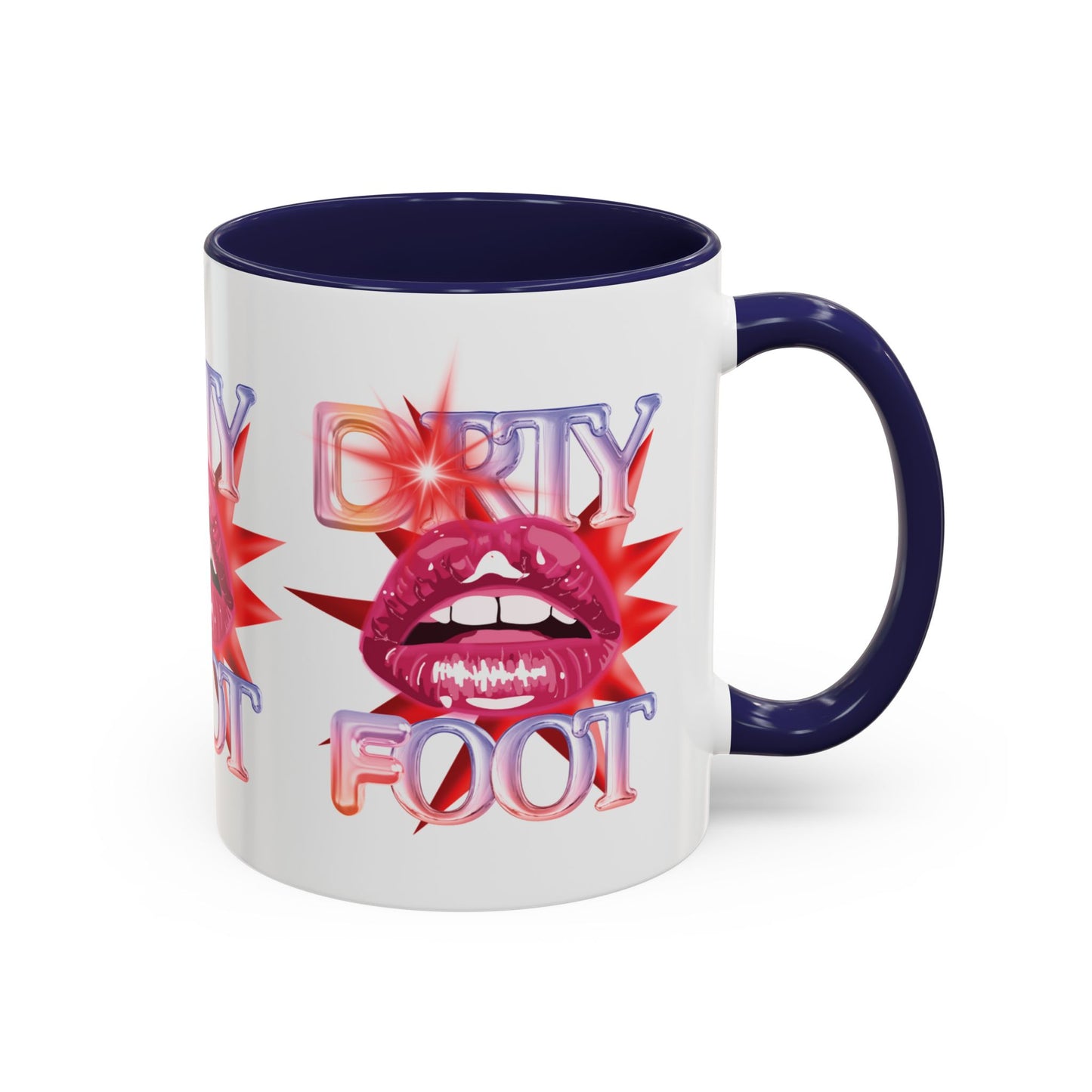 Artistic Design: The *DRTY FOOT* Coffee Mug (11, 15oz)