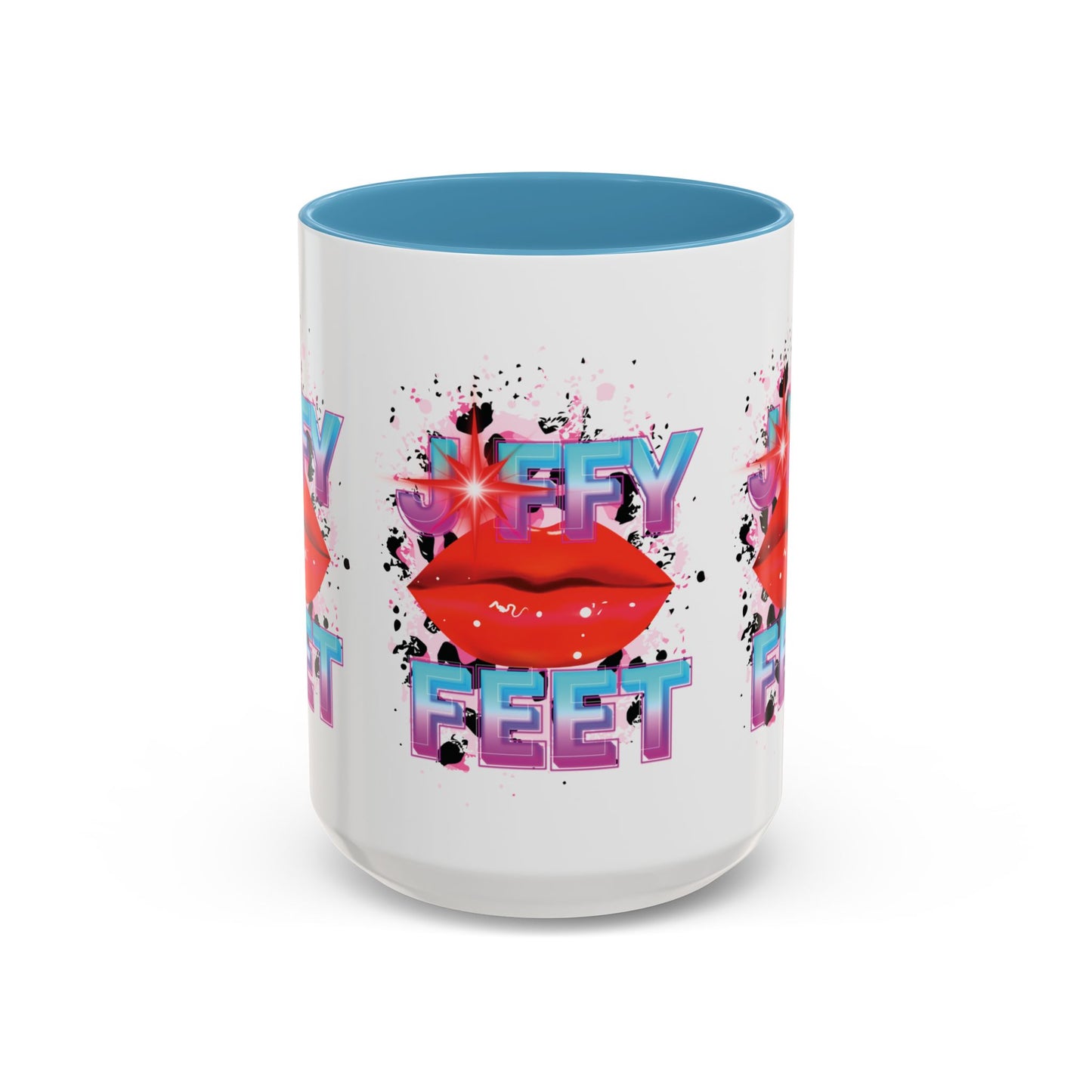 Artistic Design: The *JFFY FEET* Coffee Mug (11, 15oz)