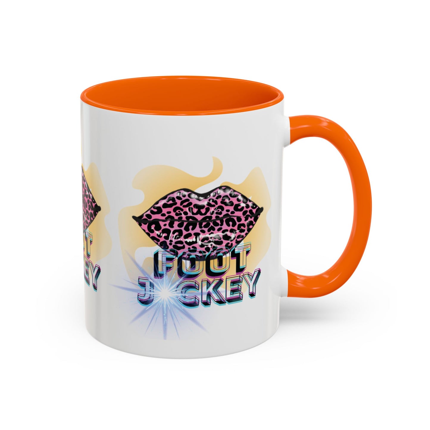 Artistic Design: The *FOOT JCKEY* Coffee Mug (11, 15oz)