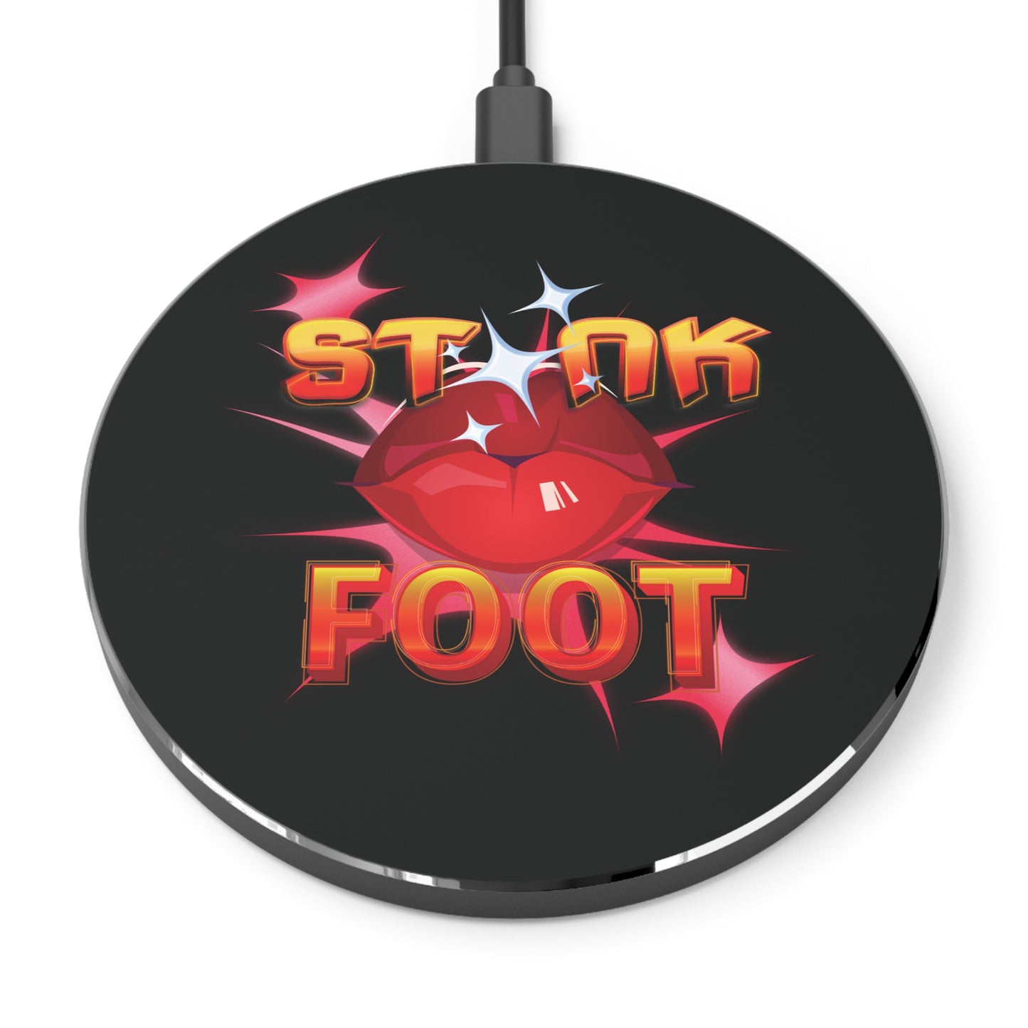 Aristic Design: The *STNK FOOT* Sassy Charge Pad