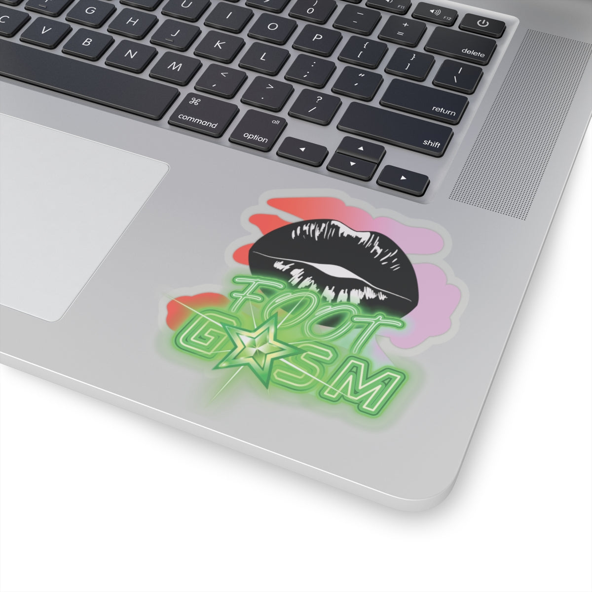 Artistic Design: The *FOOT GSM* Kiss-Cut Stickers