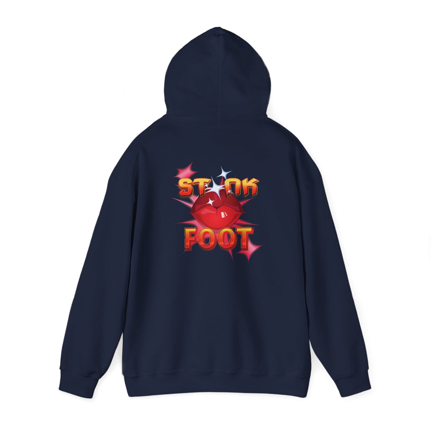 Artistry Comfort: The *STNK FOOT* Hoodie