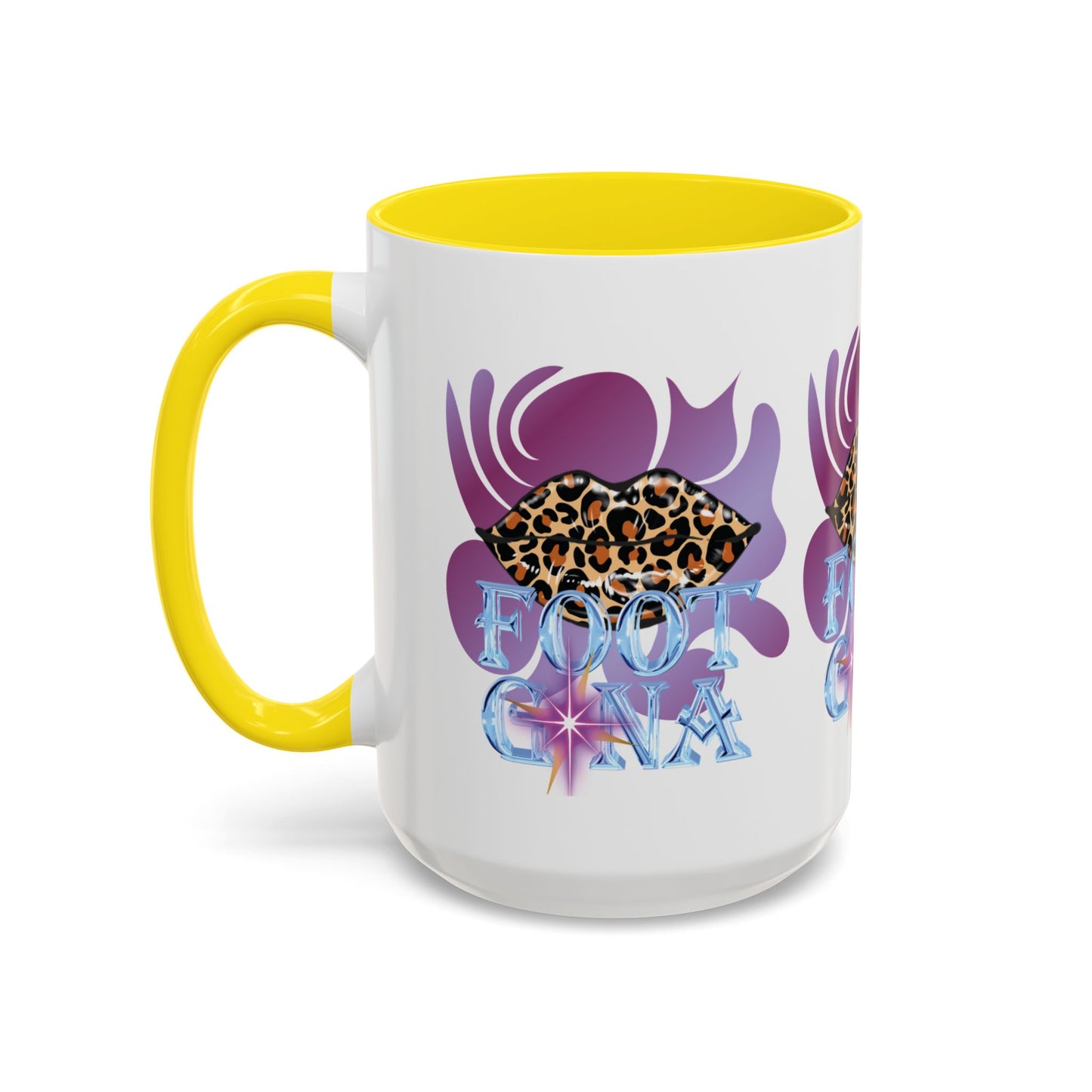 Artistic Design: The *FOOT GNA* Coffee Mug (11, 15oz)