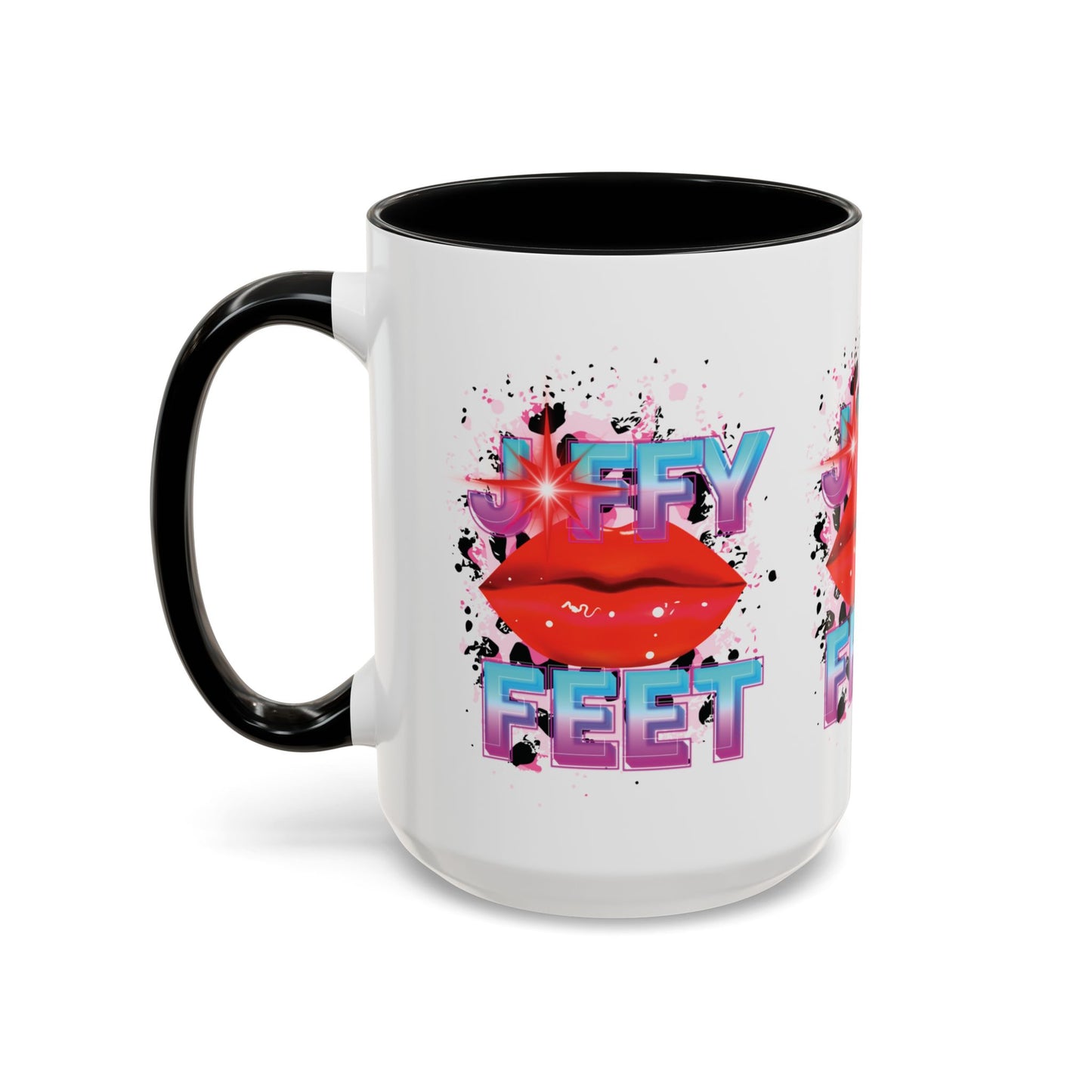 Artistic Design: The *JFFY FEET* Coffee Mug (11, 15oz)