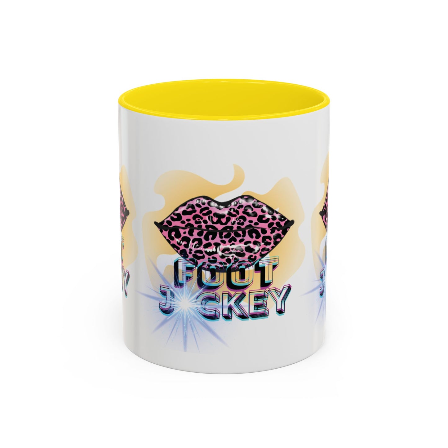 Artistic Design: The *FOOT JCKEY* Coffee Mug (11, 15oz)