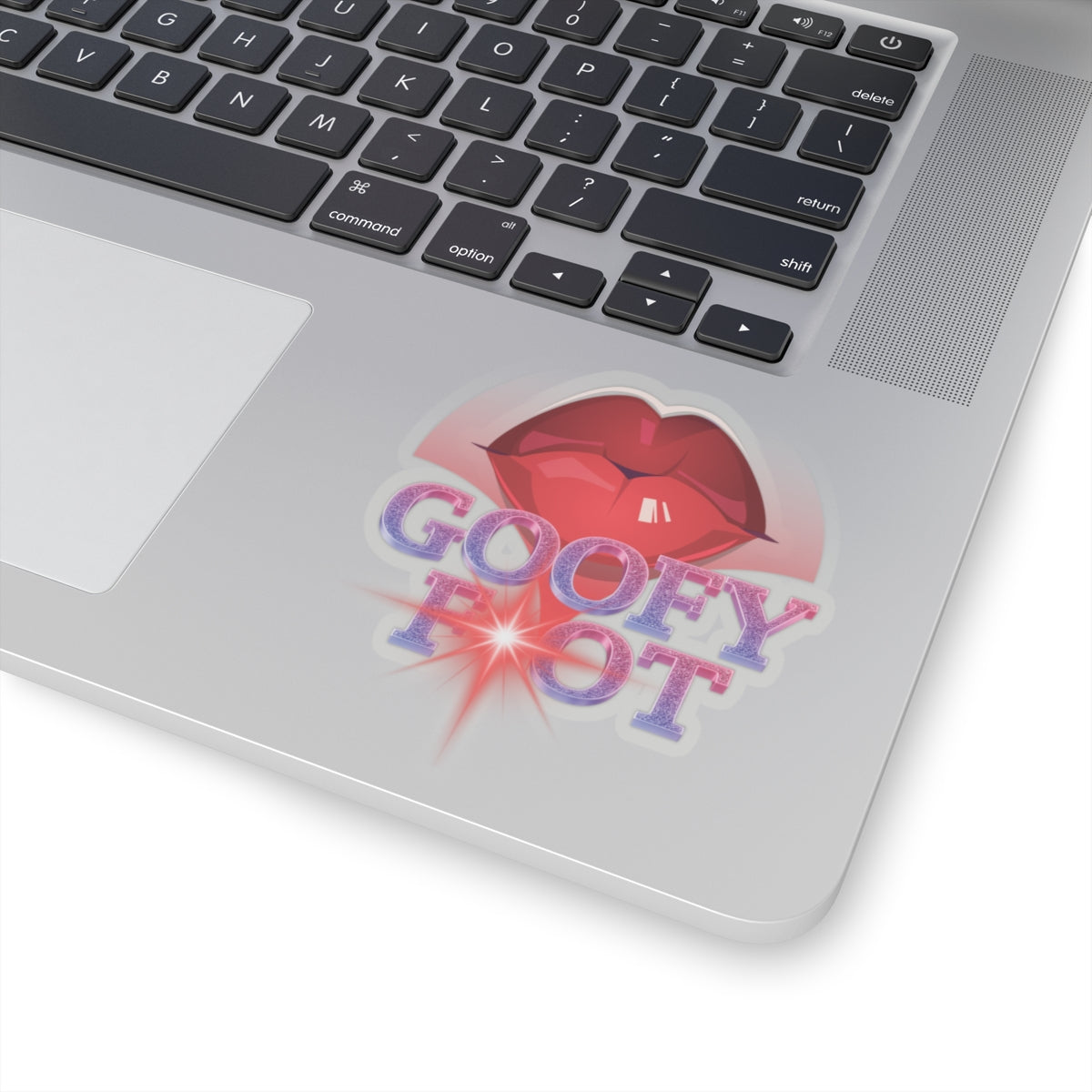 Artistic Design: The *GOOFY FOT* Kiss-Cut Stickers