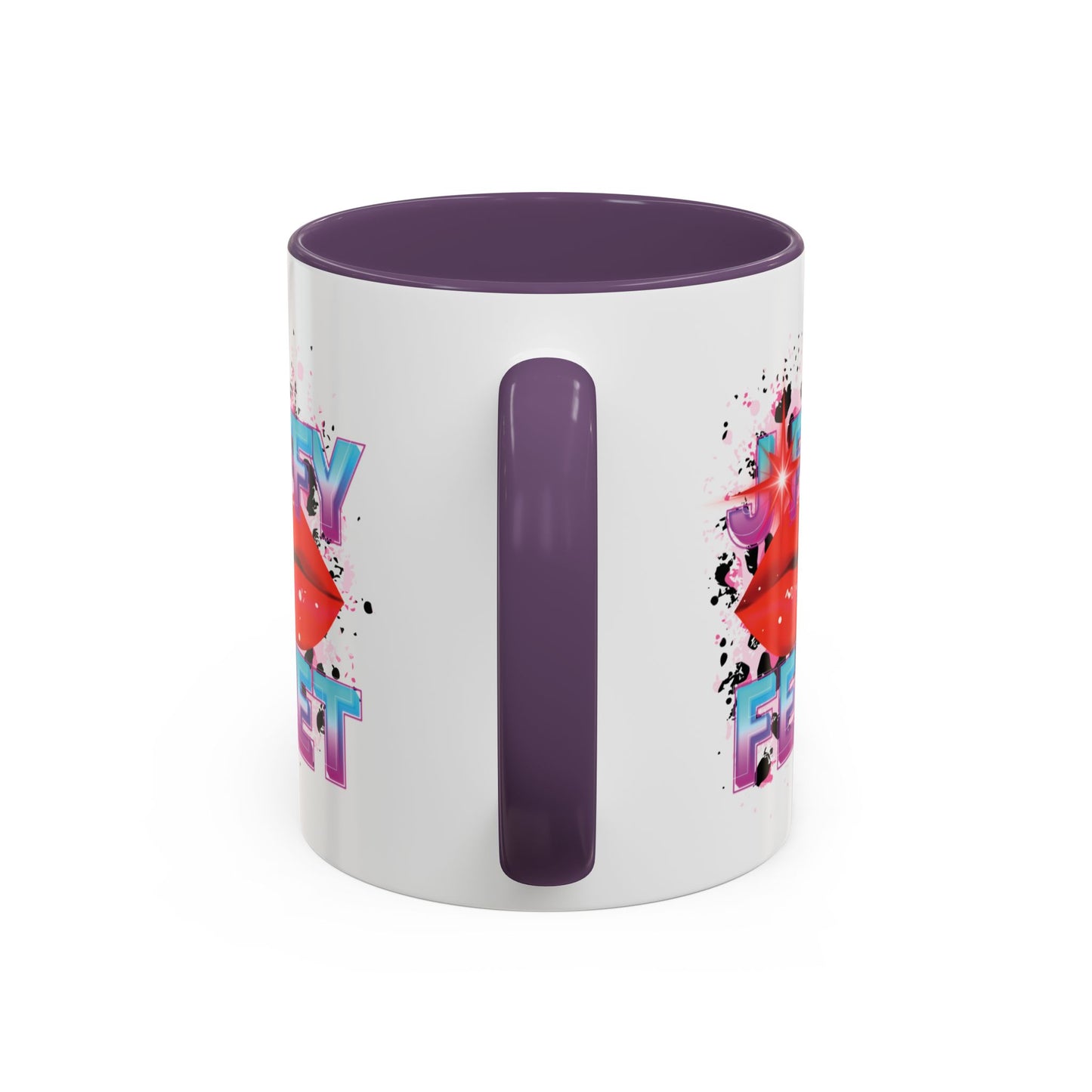 Artistic Design: The *JFFY FEET* Coffee Mug (11, 15oz)