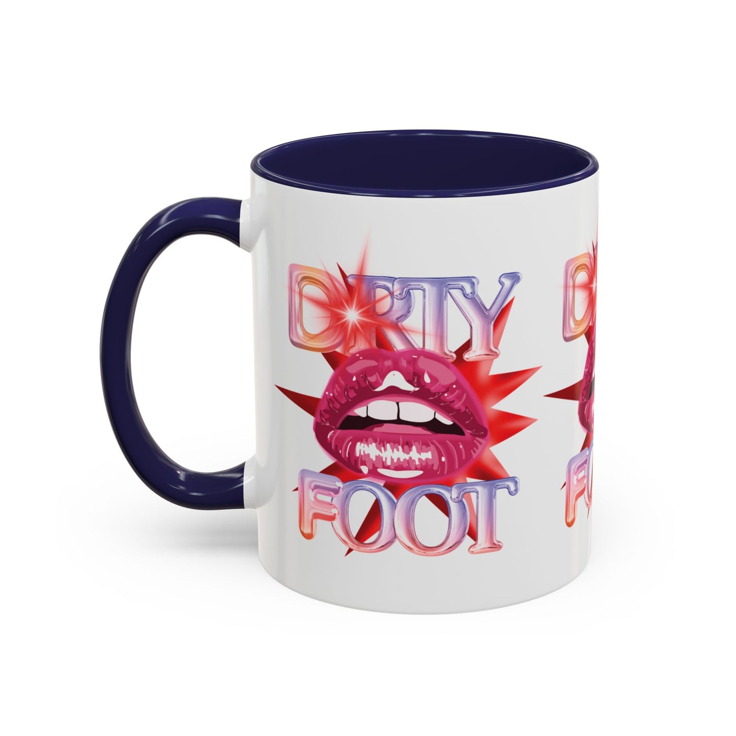 Artistic Design: The *DRTY FOOT* Coffee Mug (11, 15oz)