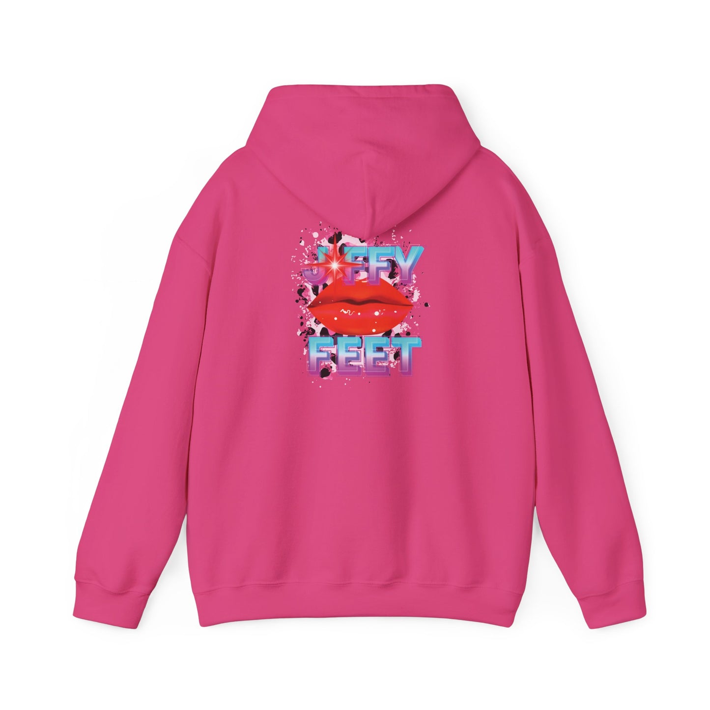 Artistry Comfort: The *JFFY FEET* Hoodie