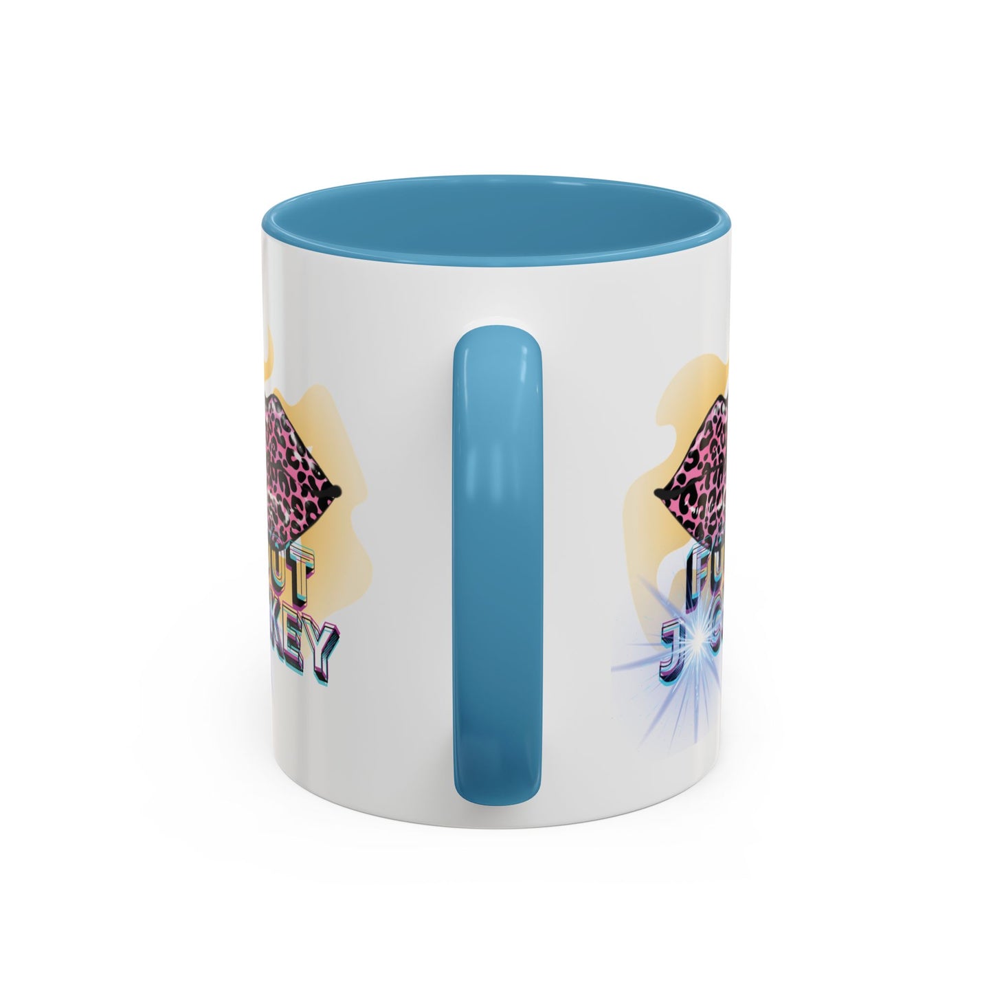 Artistic Design: The *FOOT JCKEY* Coffee Mug (11, 15oz)