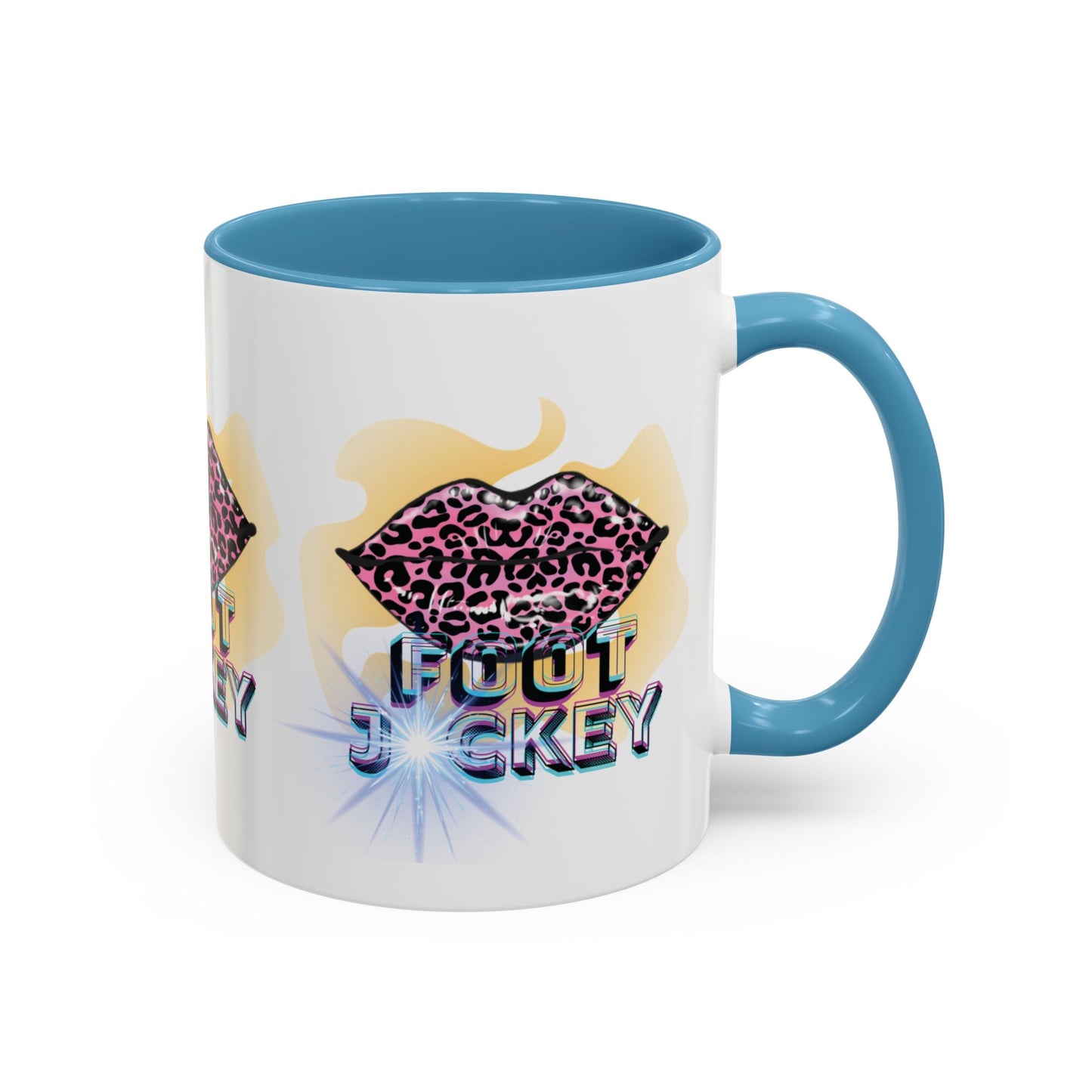 Artistic Design: The *FOOT JCKEY* Coffee Mug (11, 15oz)