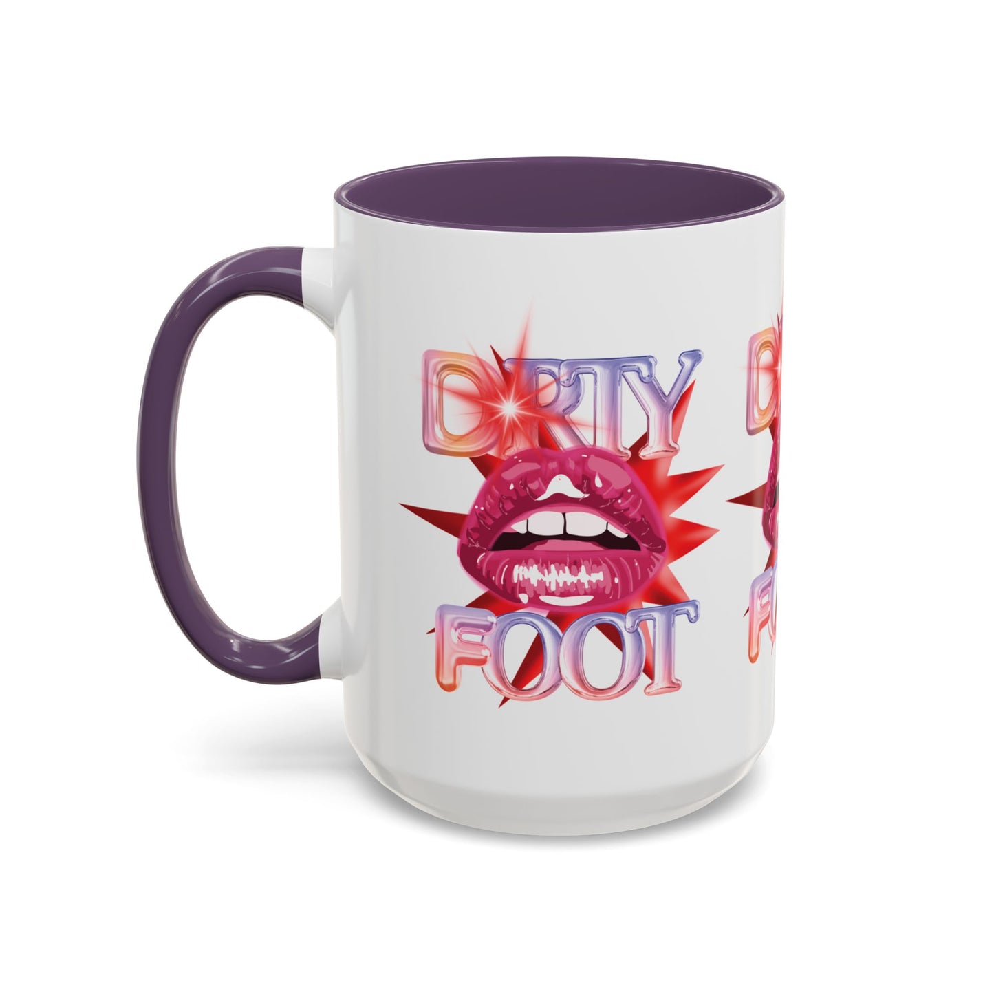 Artistic Design: The *DRTY FOOT* Coffee Mug (11, 15oz)