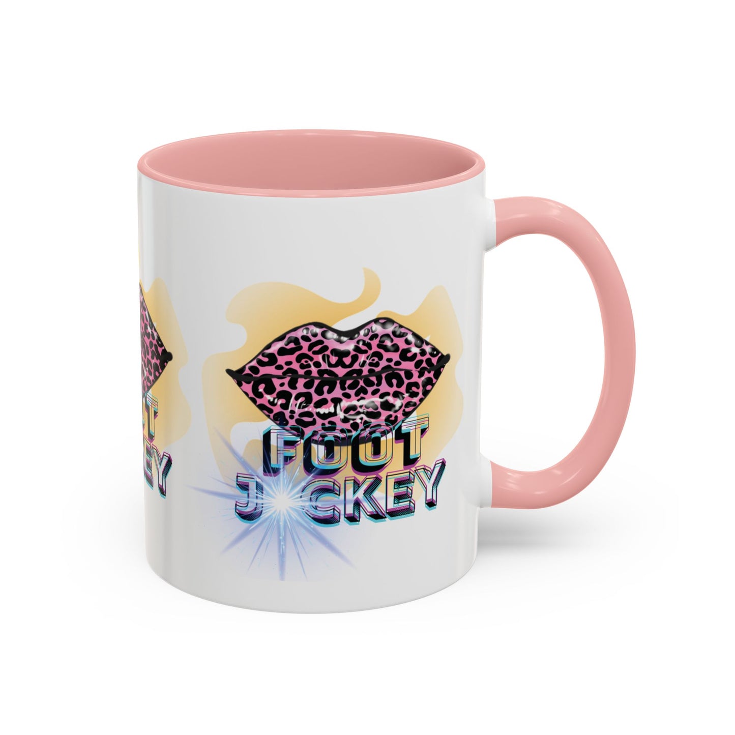 Artistic Design: The *FOOT JCKEY* Coffee Mug (11, 15oz)