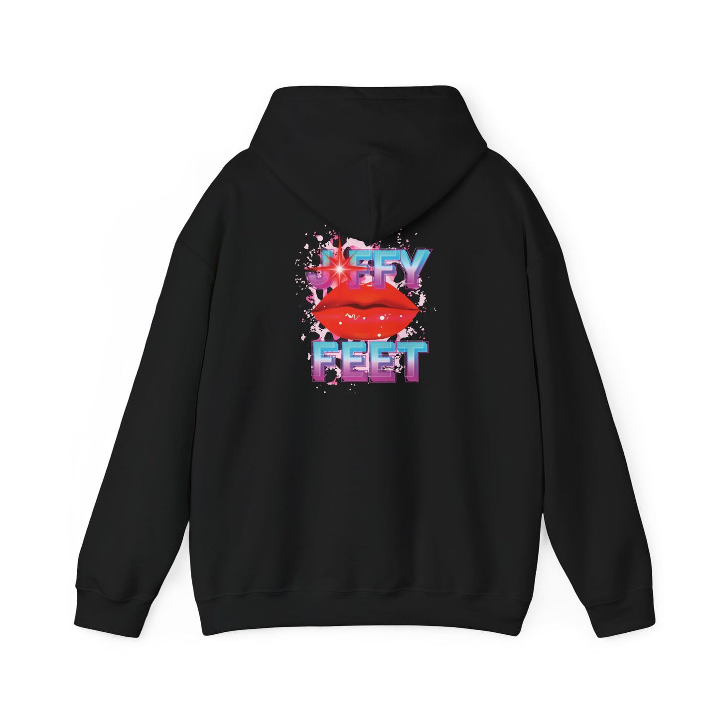 Artistry Comfort: The *JFFY FEET* Hoodie