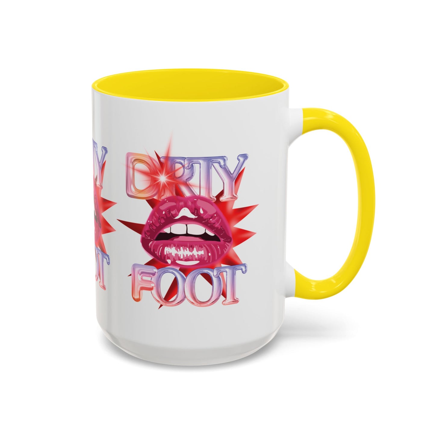 Artistic Design: The *DRTY FOOT* Coffee Mug (11, 15oz)