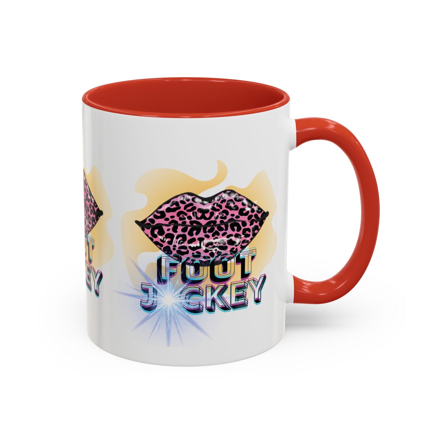 Artistic Design: The *FOOT JCKEY* Coffee Mug (11, 15oz)